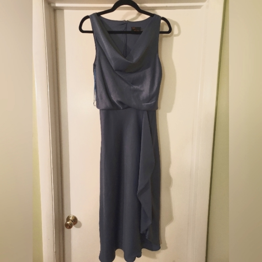 Blue tea/garden dress